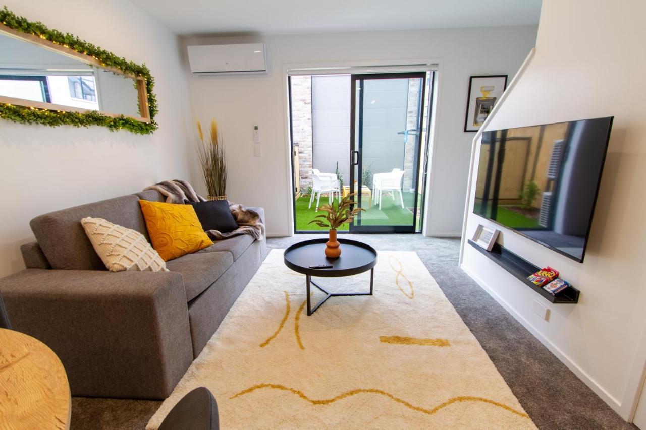 Glamorous 2 Bed Cbd Townhouse W/King Bed 크라이스트처치 외부 사진